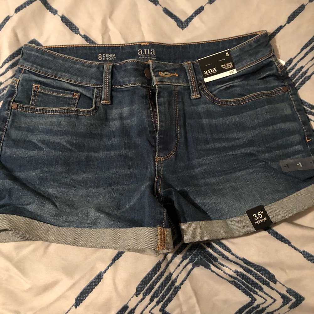 Brand new denim shorts